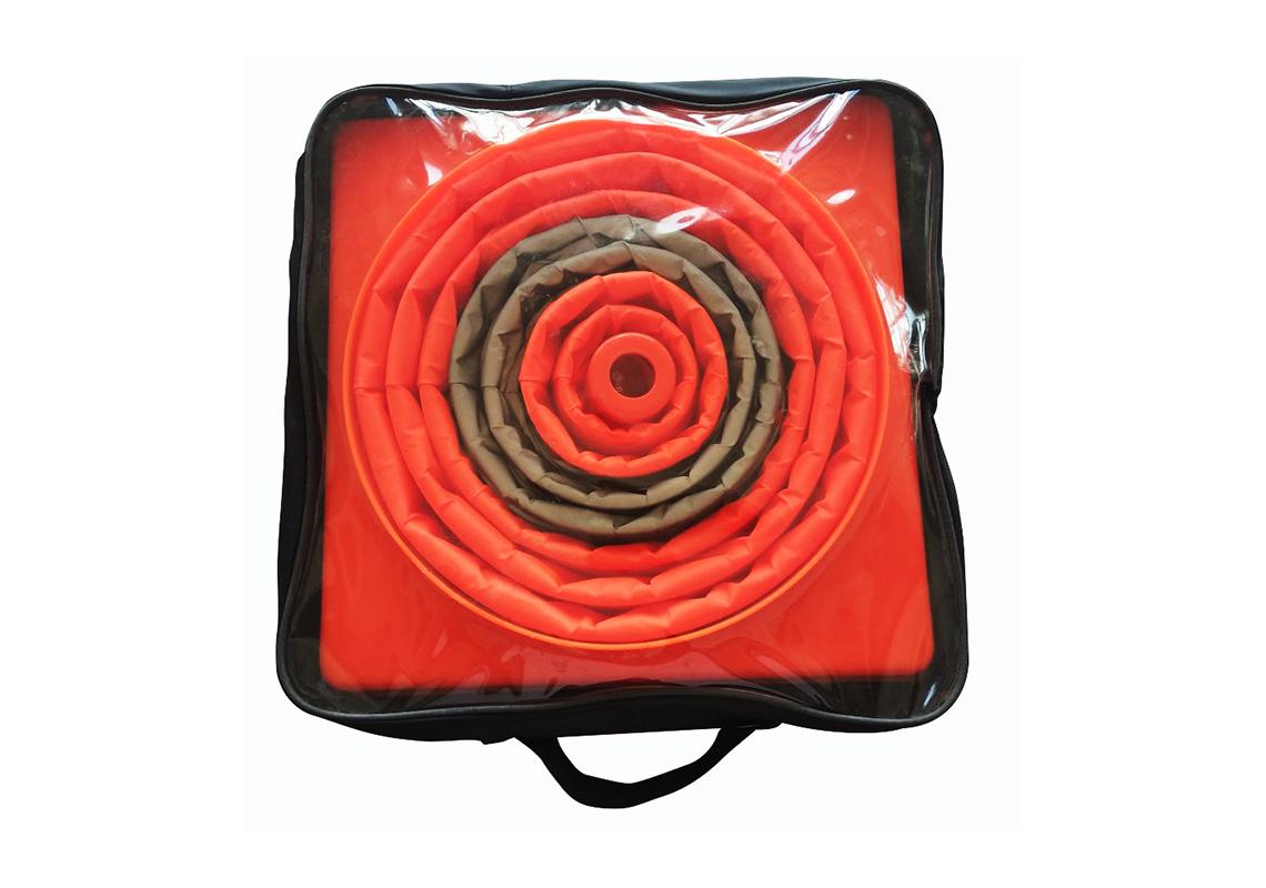 CÔNE LED RÉTRACTABLE 45 CM + POCHETTE DE TRANSPORT